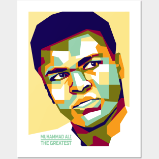 Pop art The Greatest ali in WPAP Posters and Art